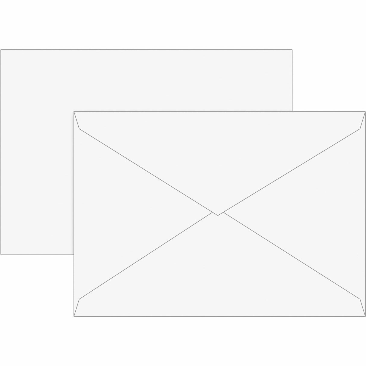 Briefumschlag C6 gumm. ws 100St