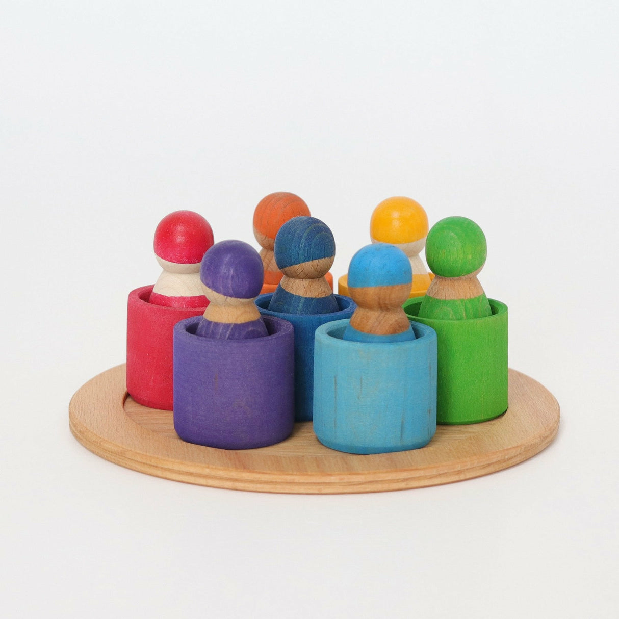 Grimm's | Sieben Freunde in Holzschälchen