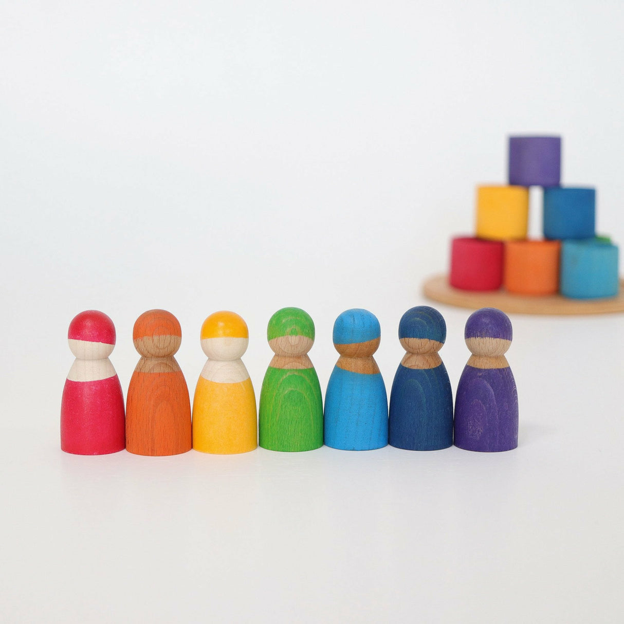 Grimm's | Sieben Freunde in Holzschälchen