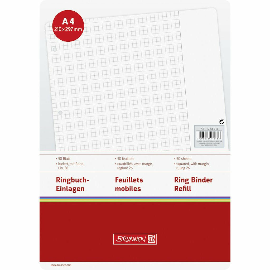 Ringbucheinlage A4 Lin26 50Bl