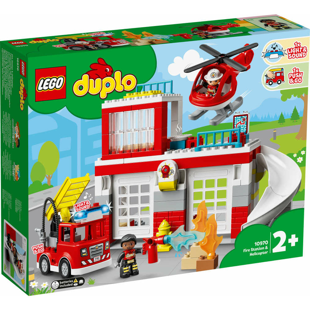 Lego® | 10970 | Feuerwehrwache mit Hubschrauber