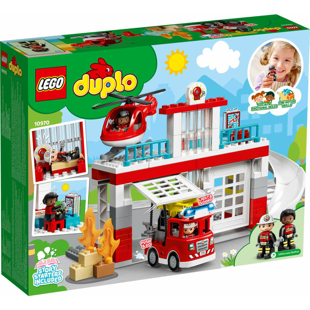 Lego® | 10970 | Feuerwehrwache mit Hubschrauber