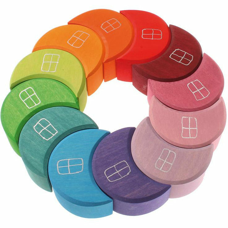 Grimm's | Stapelspiel Mondhäuschen