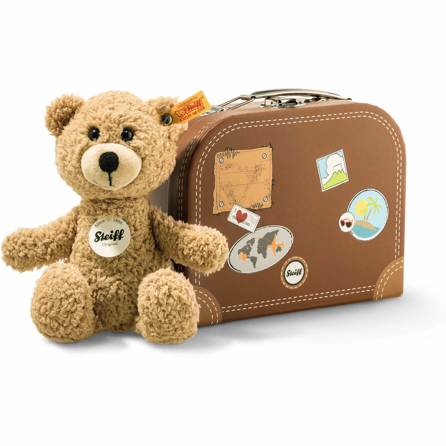 Teddyb.Sunny 22 beige im Koffer