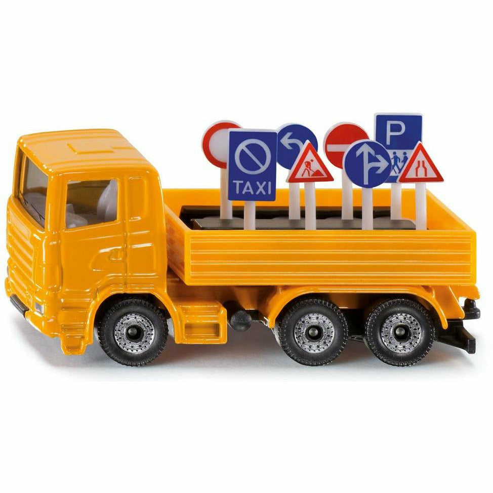SIKU | LKW mit Verkehrszeichen