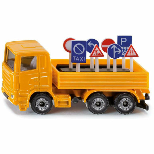SIKU | LKW mit Verkehrszeichen