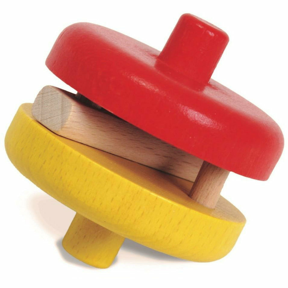 nic | MB Klapperscheibe rot/gelb