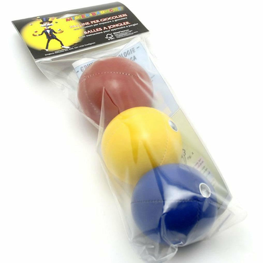 Beanbag Soft 3er-Set | rot/gelb/blau | 130gr.