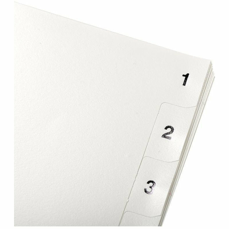 Register A4 PP 1-12tlg ws+registerseit