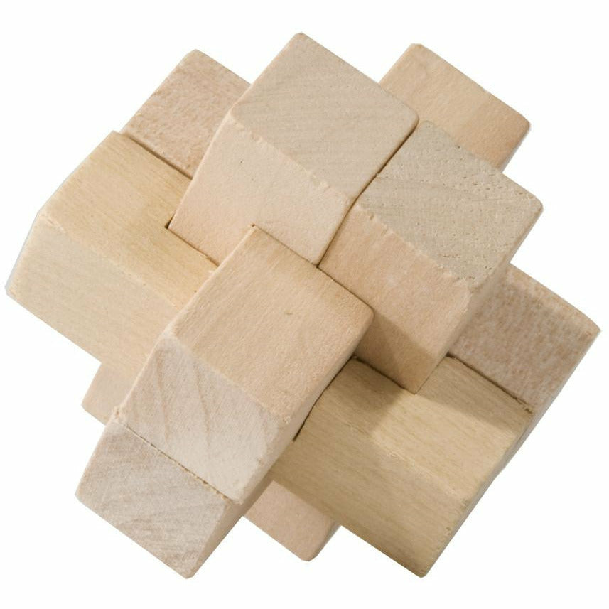 IQ-Test | Kreuz | Holzpuzzle