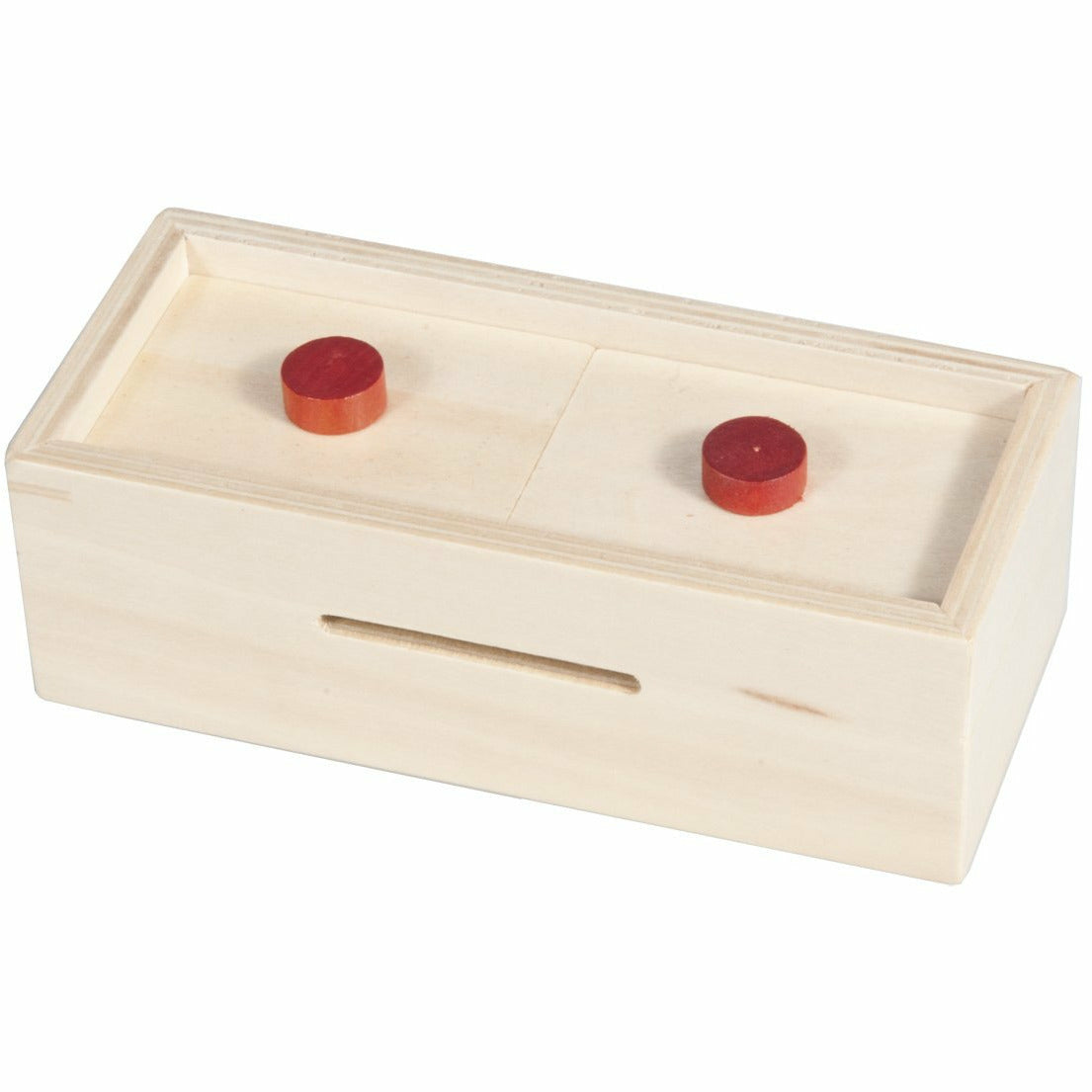 Trick Box for Money | natur/Knöpfe