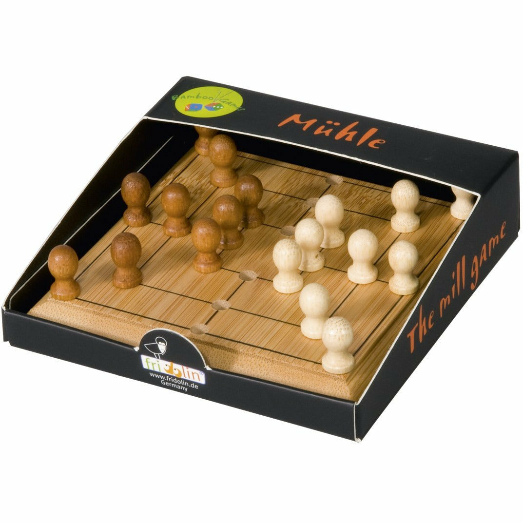Spiel | Mühle | Bambus