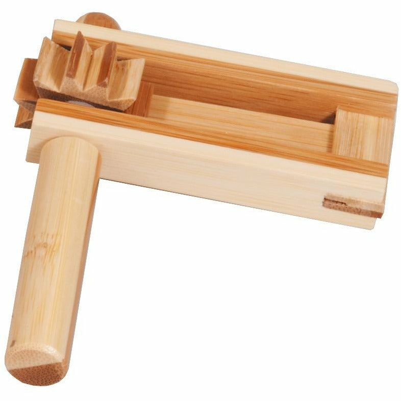 Ratsche | klein | Bambus | 11 cm