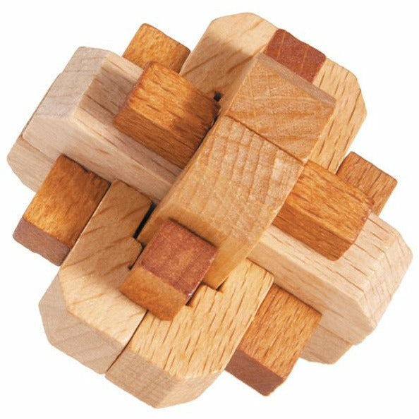 IQ-Test | Mix-Knoten | Holz | natur