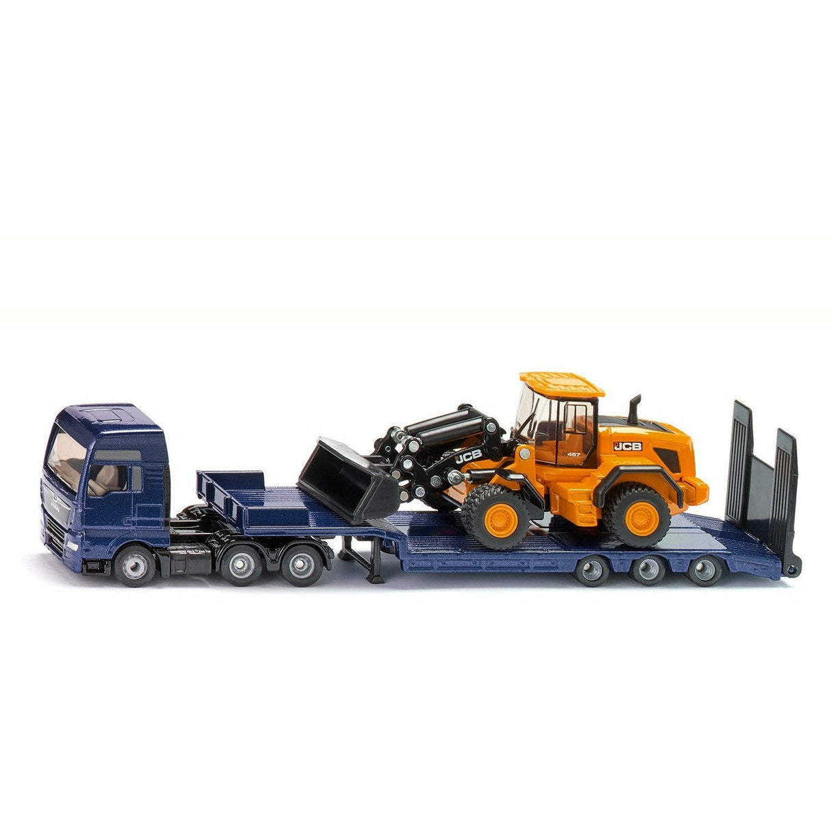 SIKU | MAN LKW mit Tieflader und JCB Radlader