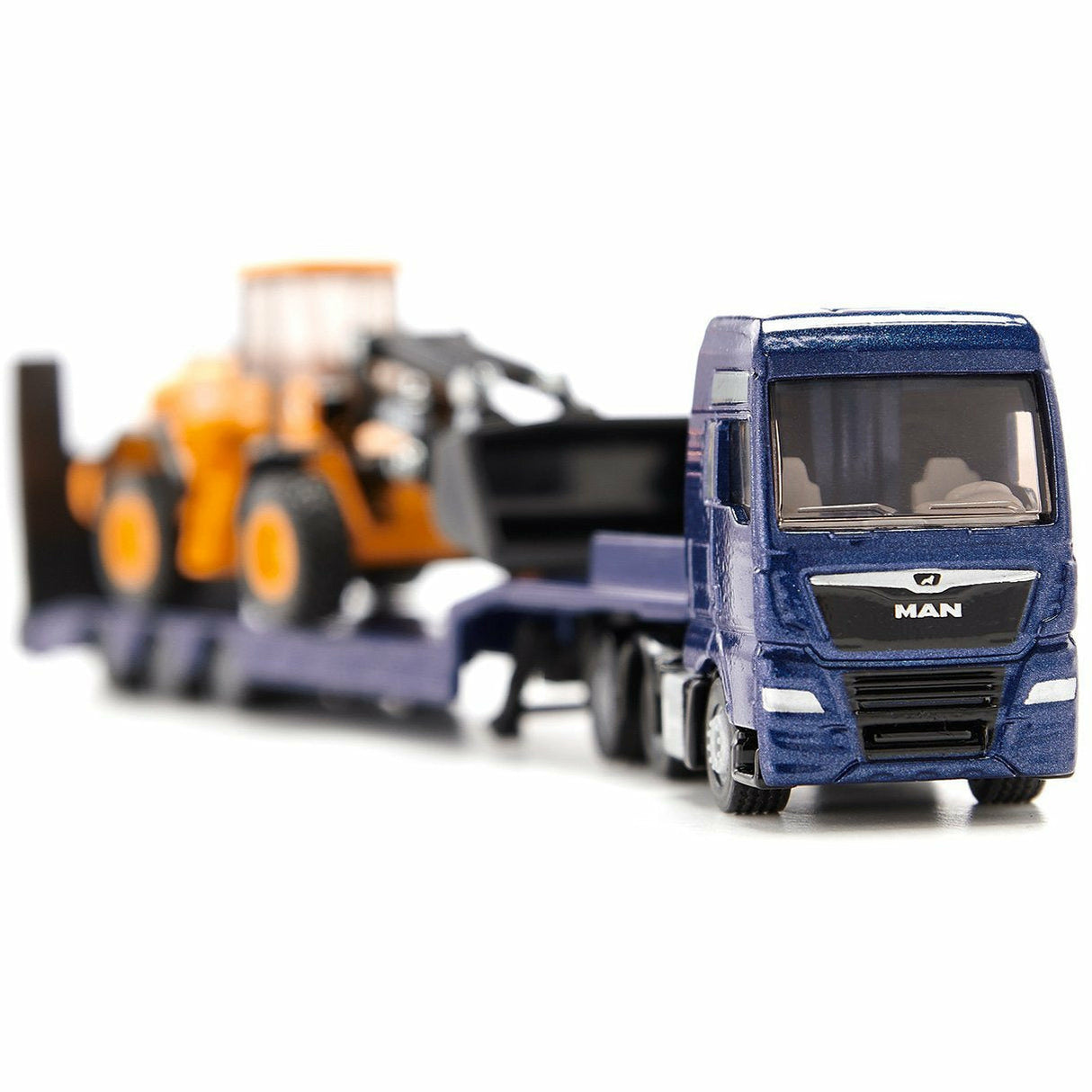 SIKU | MAN LKW mit Tieflader und JCB Radlader