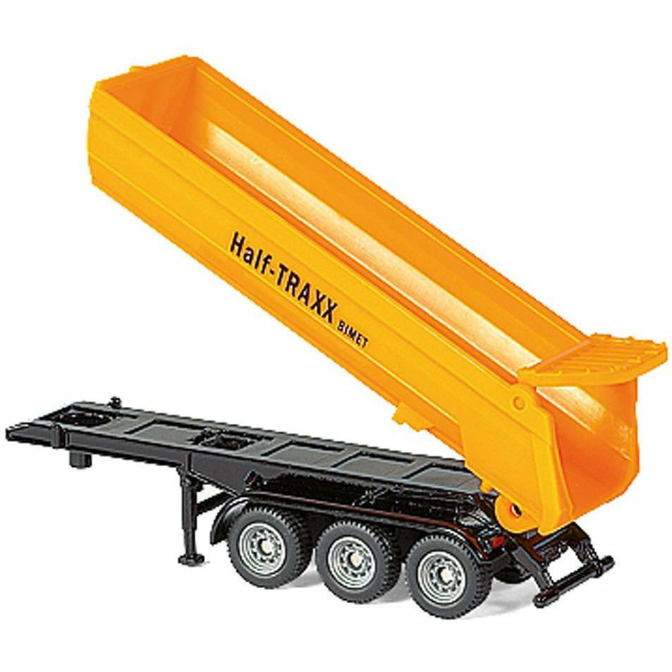 SIKU | JCB Traktor mit Dolly und Kippmulde