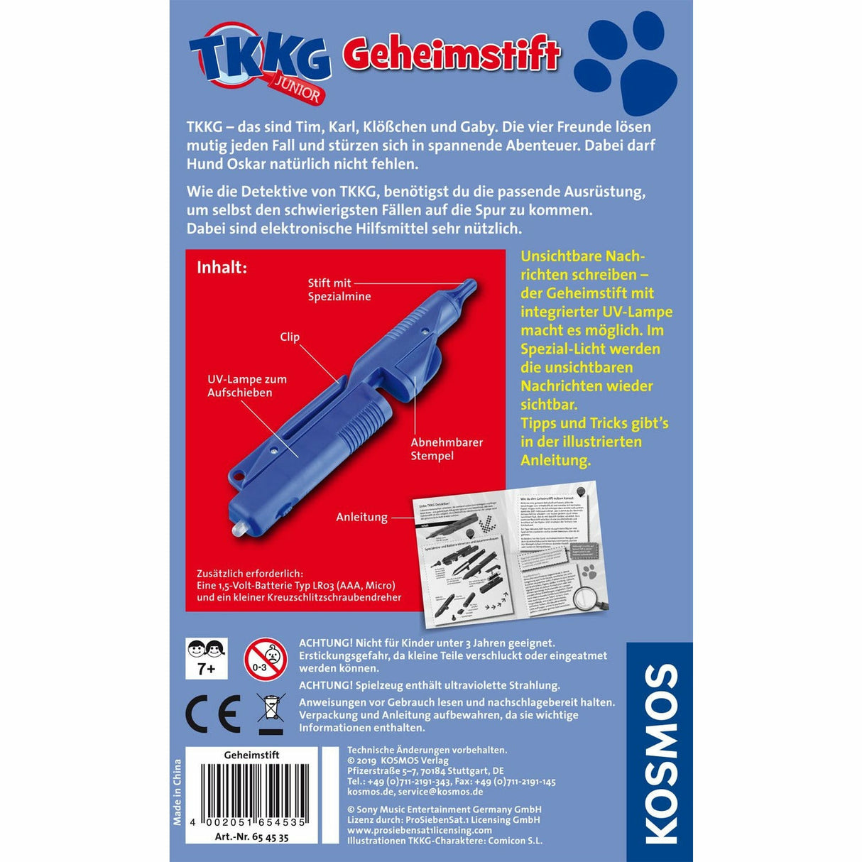 TKKG Junior Geheimstift