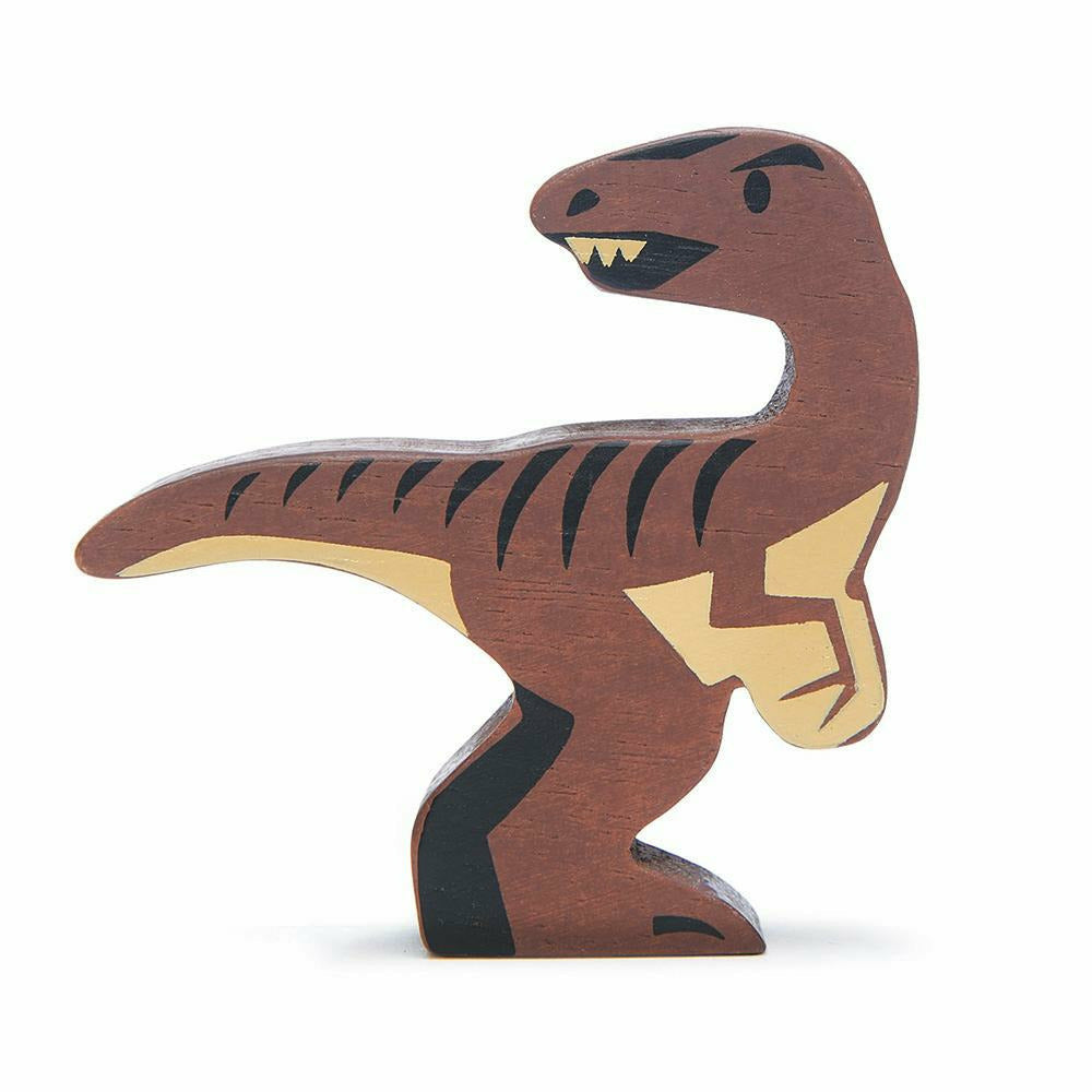 Holztier Velociraptor