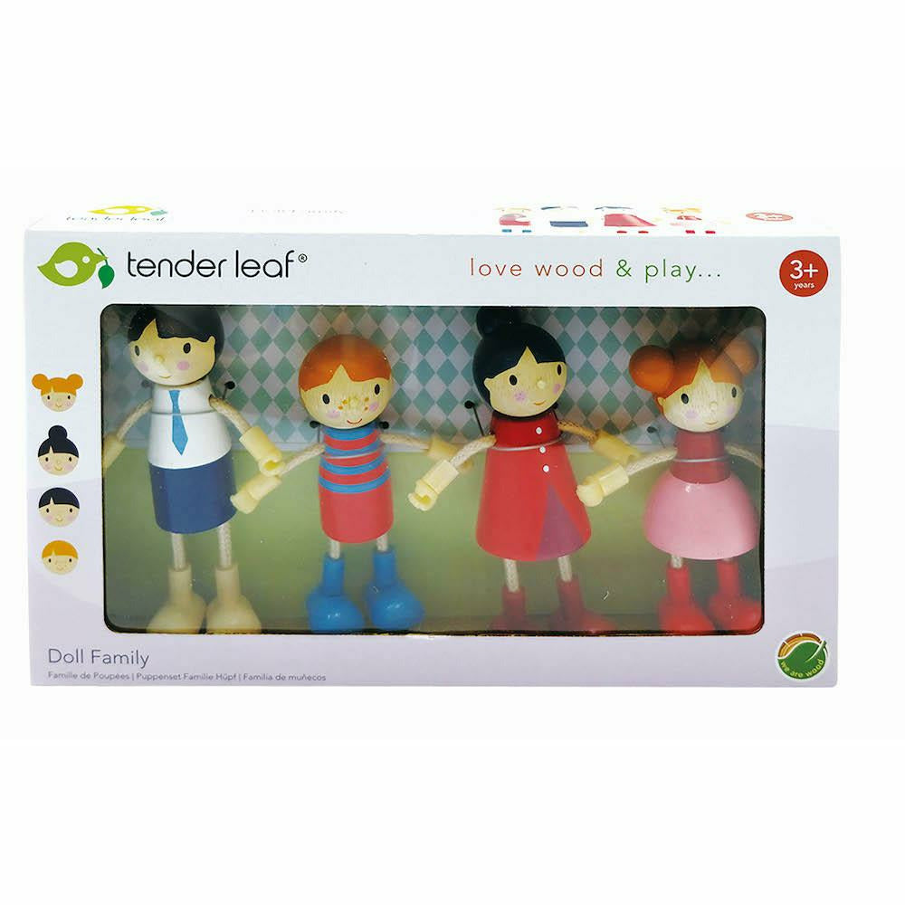 Doll Familie für Puppenhaus