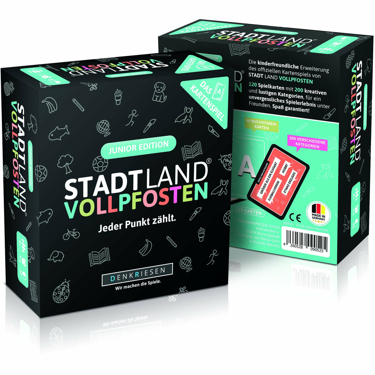 DENKRIESEN – STADT LAND VOLLPFOSTEN – Das Kartenspiel –