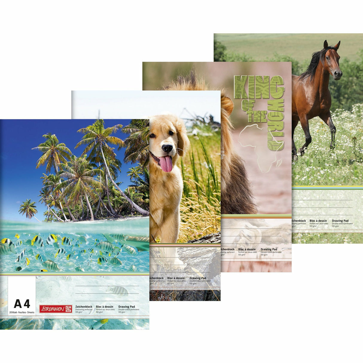 Zeichenblock A4 20Bl