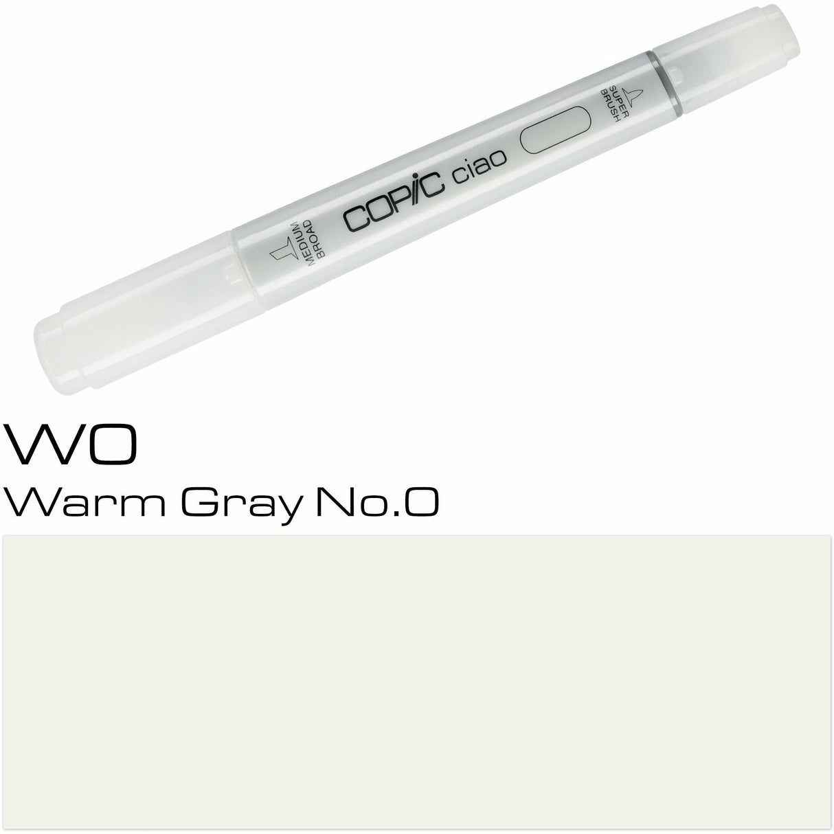COPIC ciao Marker, W0