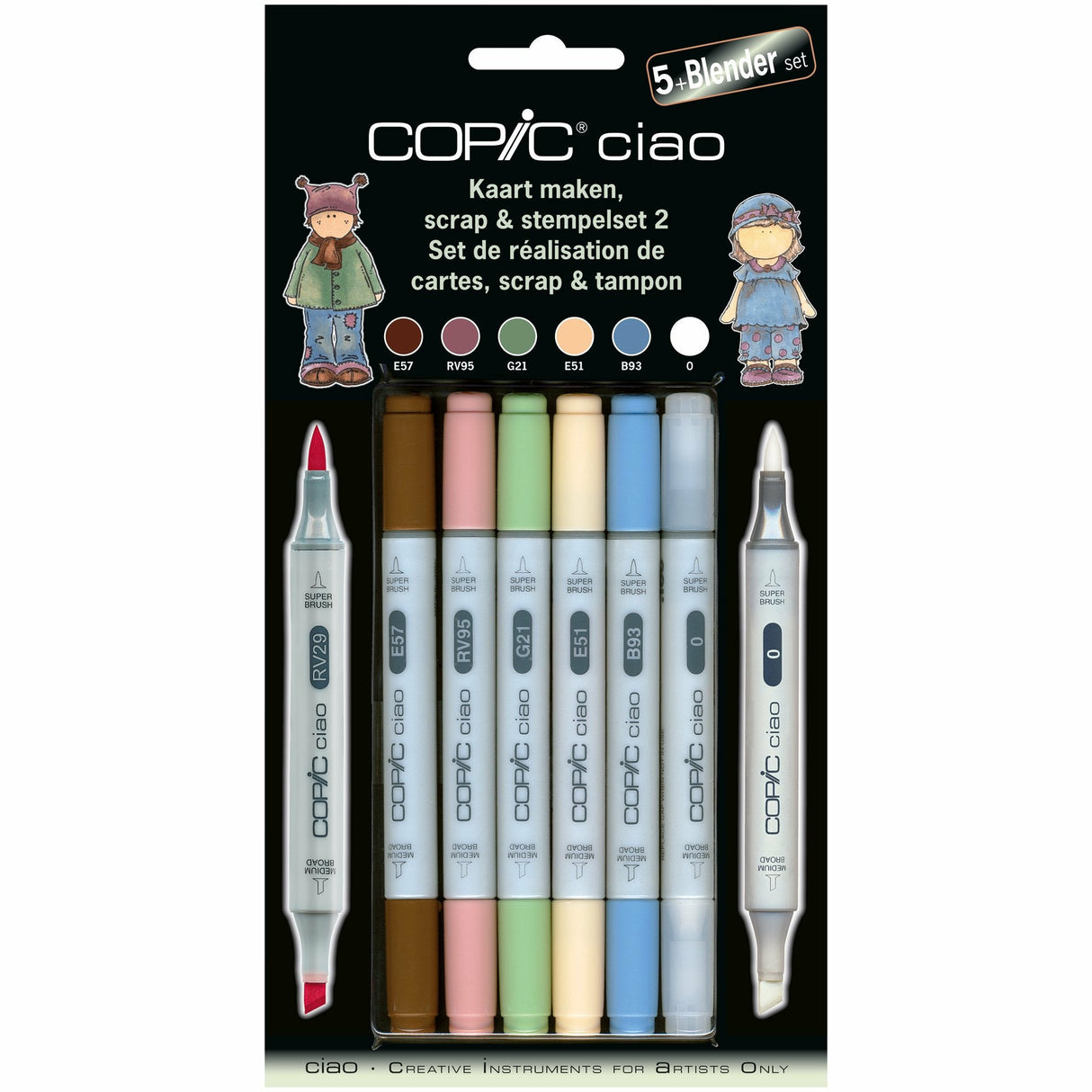 Copic Ciao 5+1 Blender Set 2 NL