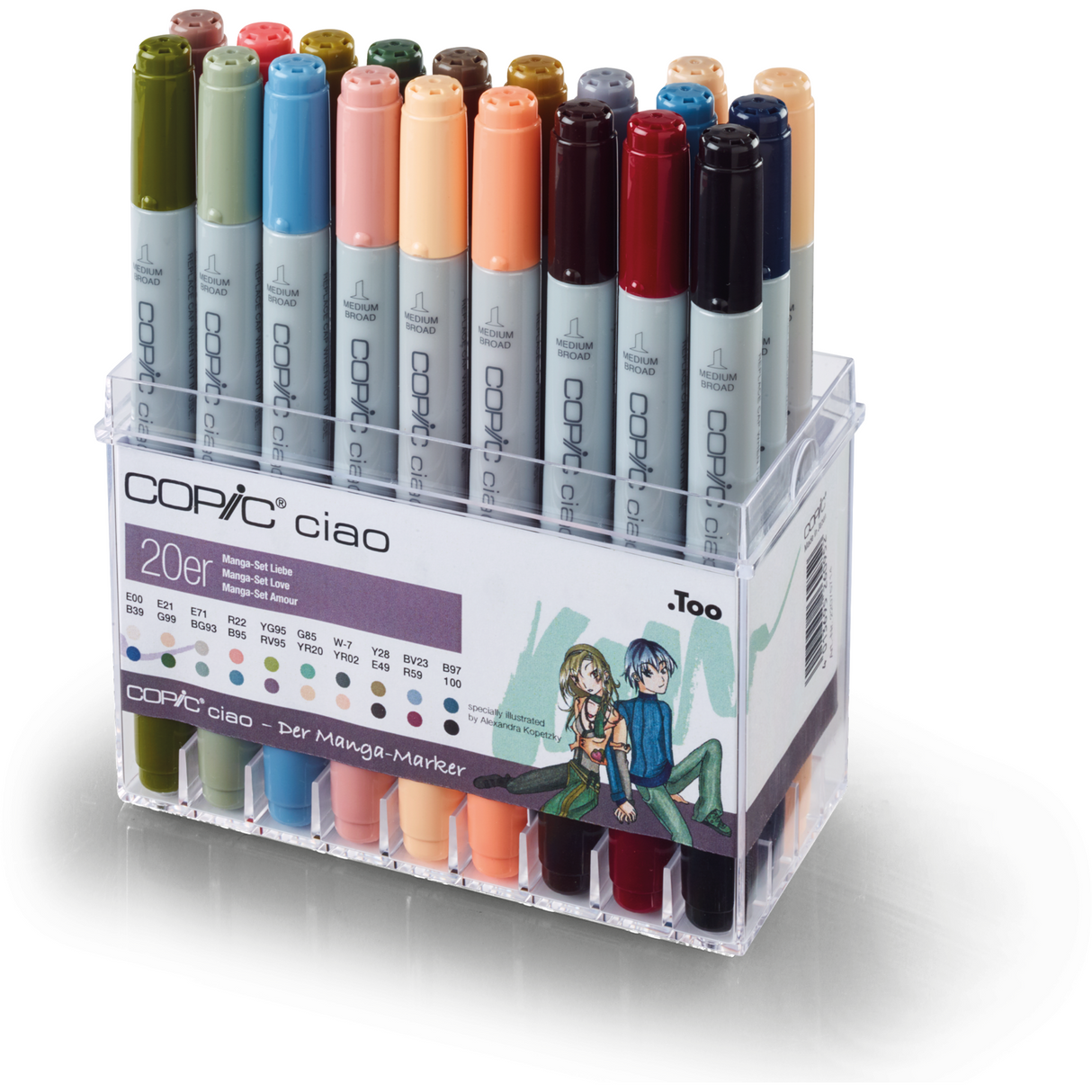 COPIC ciao 20er Set Liebe