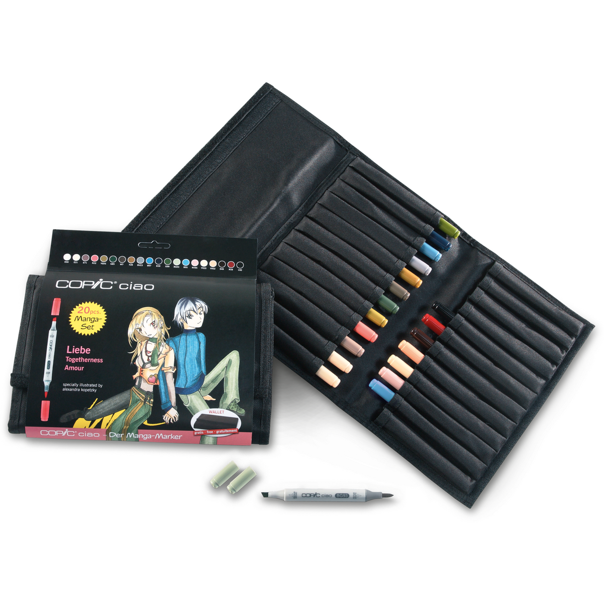 COPIC ciao 20er Set Liebe im Wallet