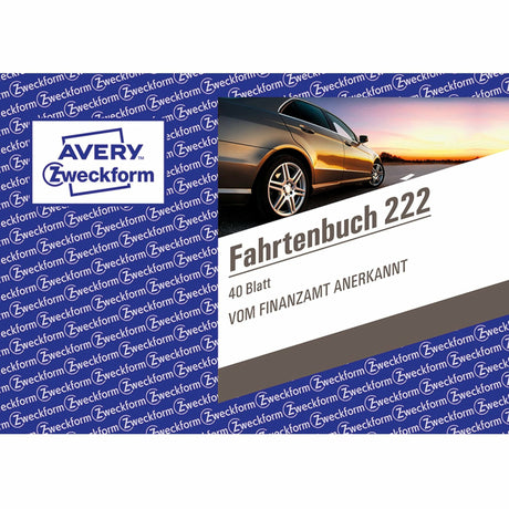 Avery-Zweckform | Fahrtenbuch | 222
