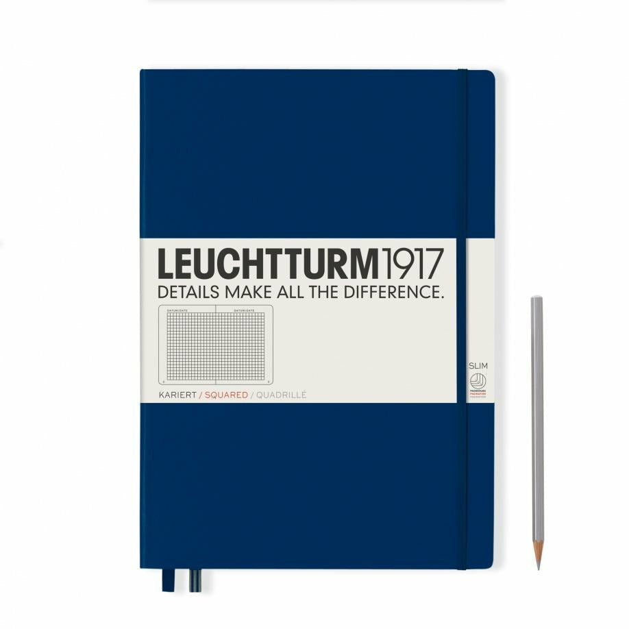 Notizbuch Master Slim (A4+), Hardcover, 123 nummerierte Seiten