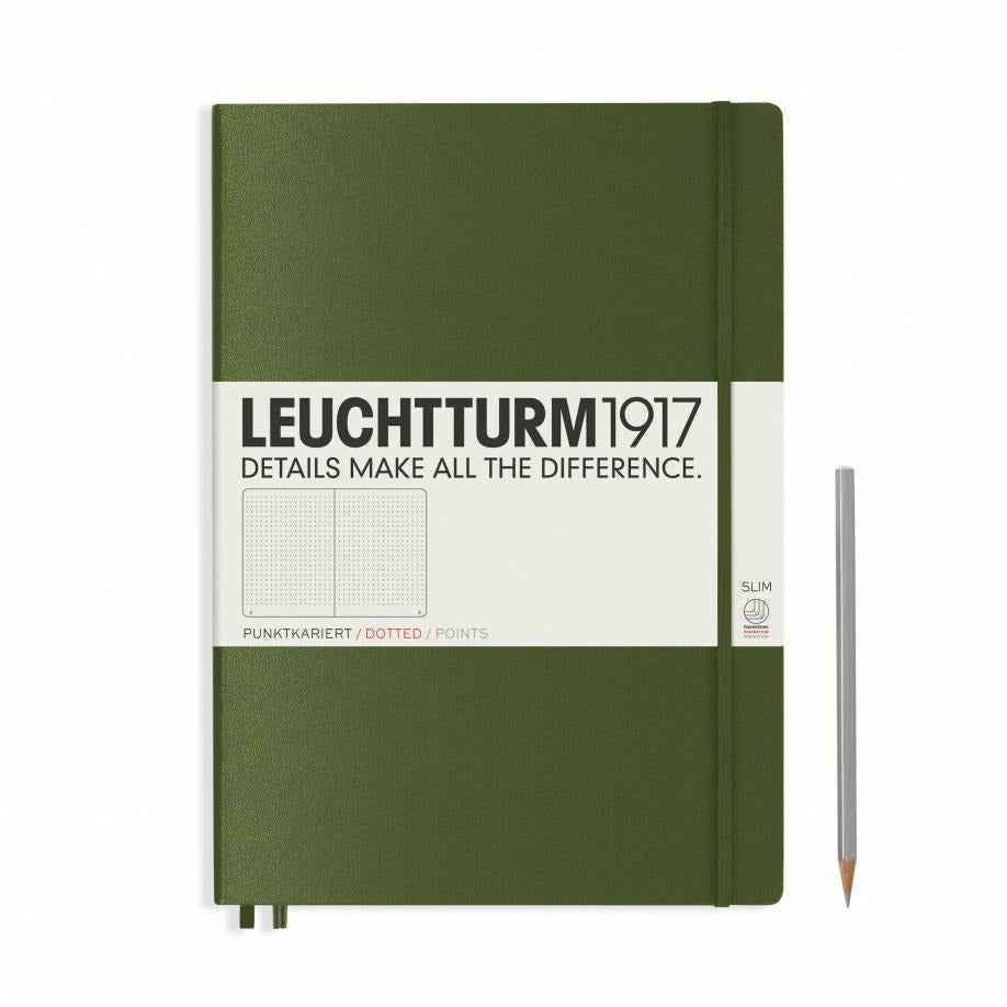 Notizbuch Master Slim (A4+), Hardcover, 123 nummerierte Seiten