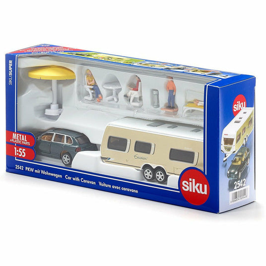 SIKU | PKW mit Wohnwagen