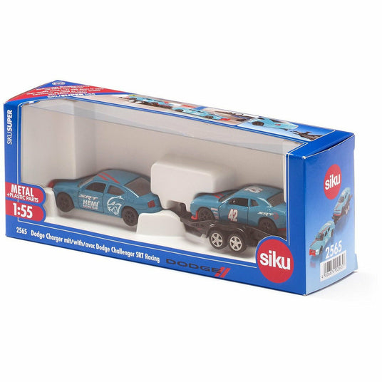 SIKU | Dodge Charger mit Dodge Challenger SRT Racing