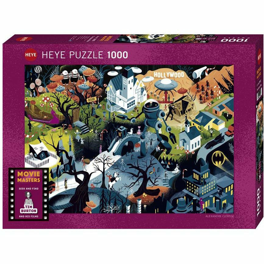 Tim Burton Filme - Puzzle - 1000 Teile