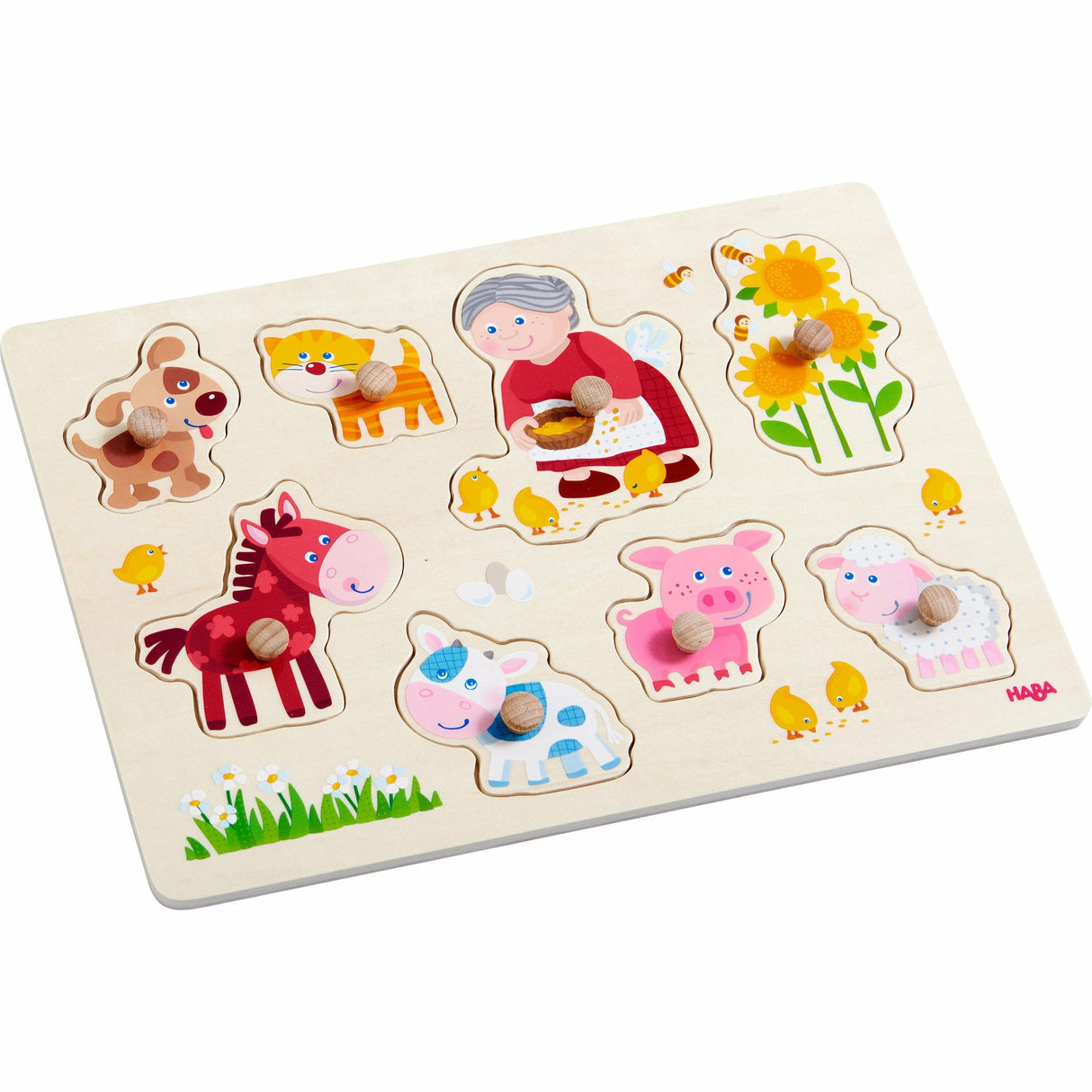 HABA | Greifpuzzle Oma Lenis Tiere