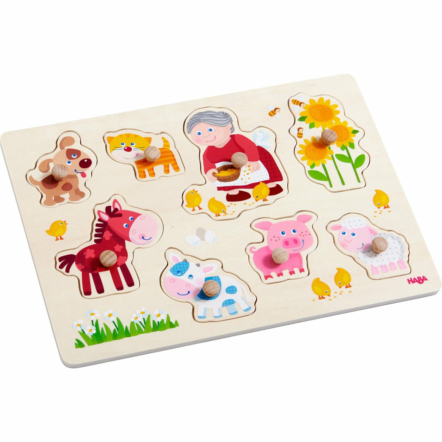 HABA | Greifpuzzle Oma Lenis Tiere