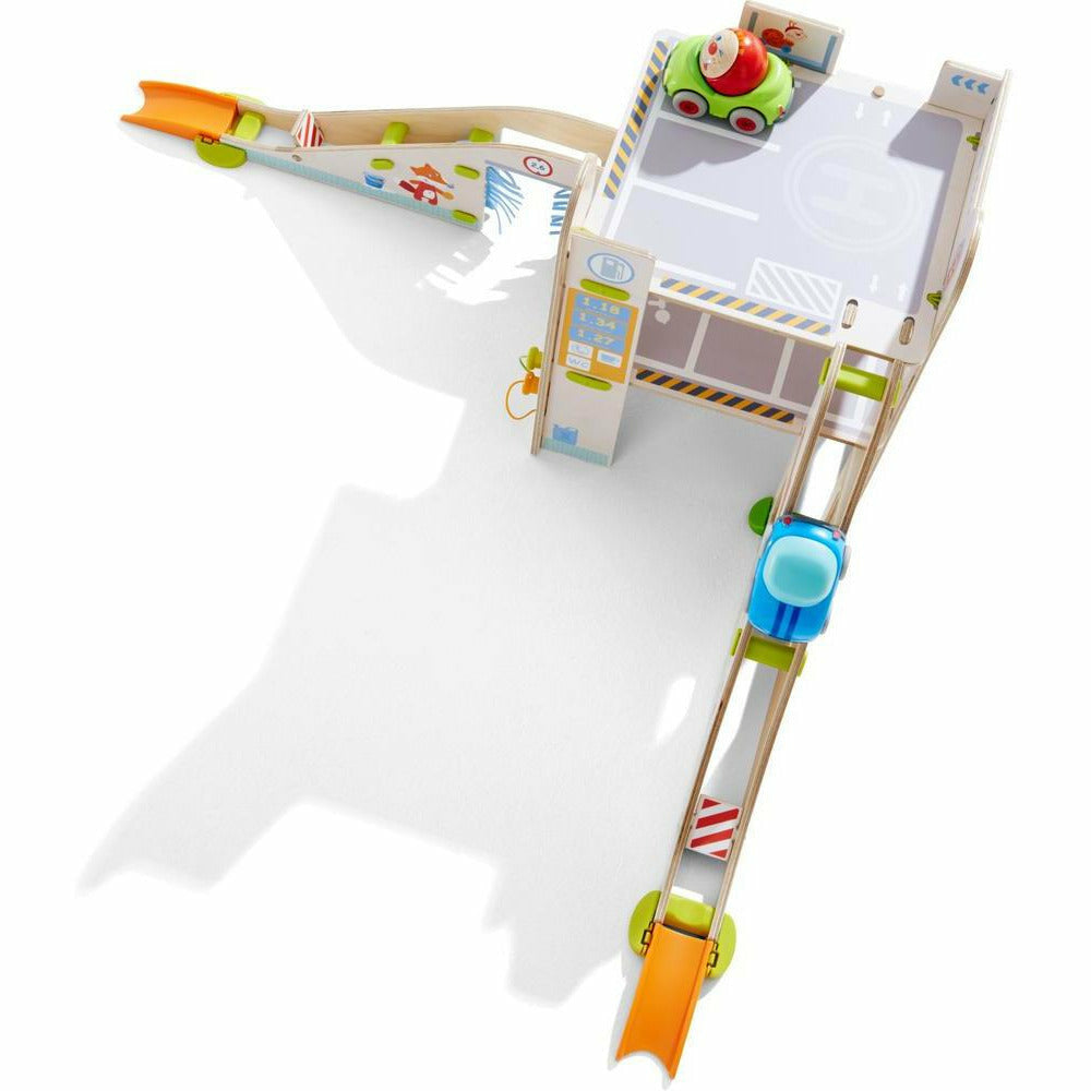 HABA | Kullerbü – Spielbahn Parkhaus (Karton beschädigt/verblichen)