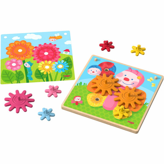 HABA | Zahnradspiel Tiere im Garten
