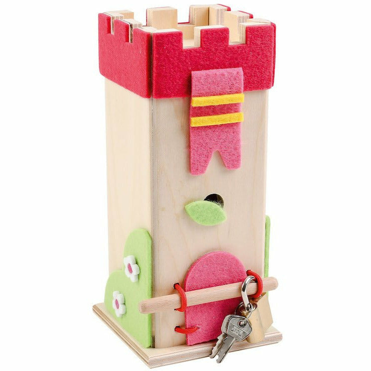 Ahrens | Spardose Schatzturm Pink