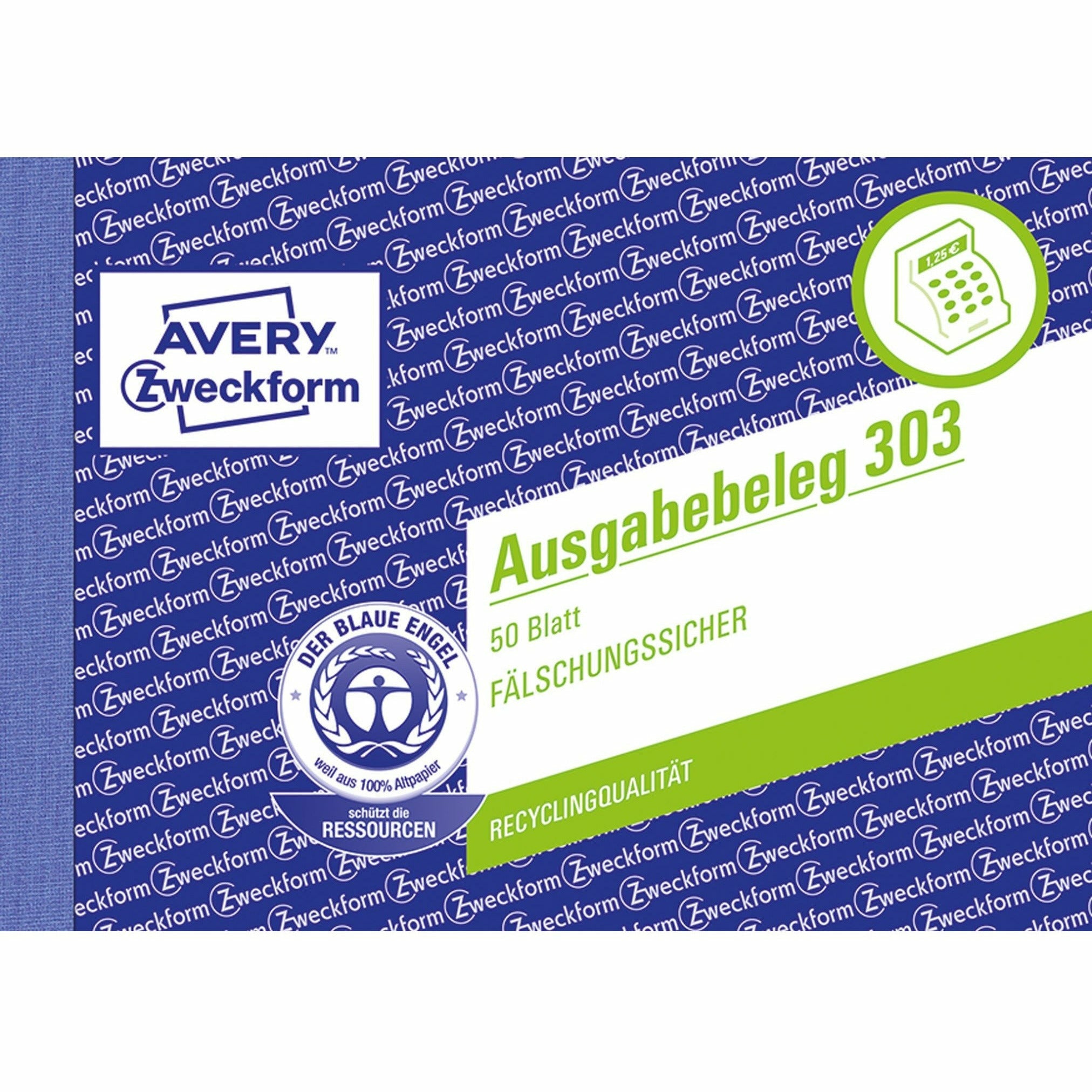 Avery-Zweckform | Ausgabebeleg mit Dokumentendruck | 303