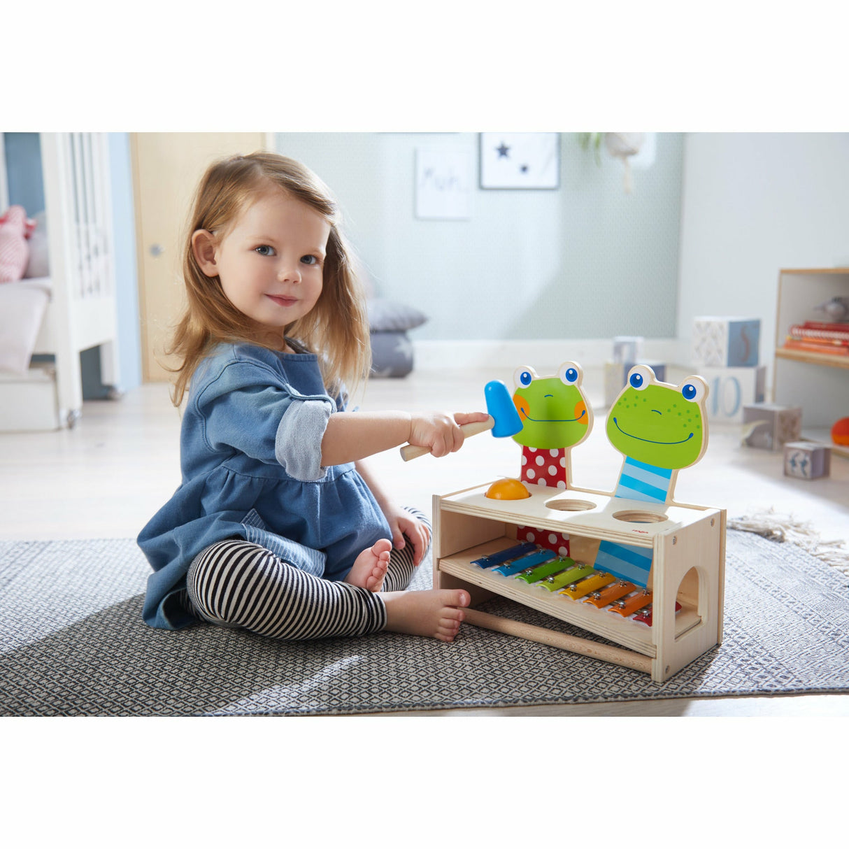 HABA | Klang-Klopfbank Froschkonzert