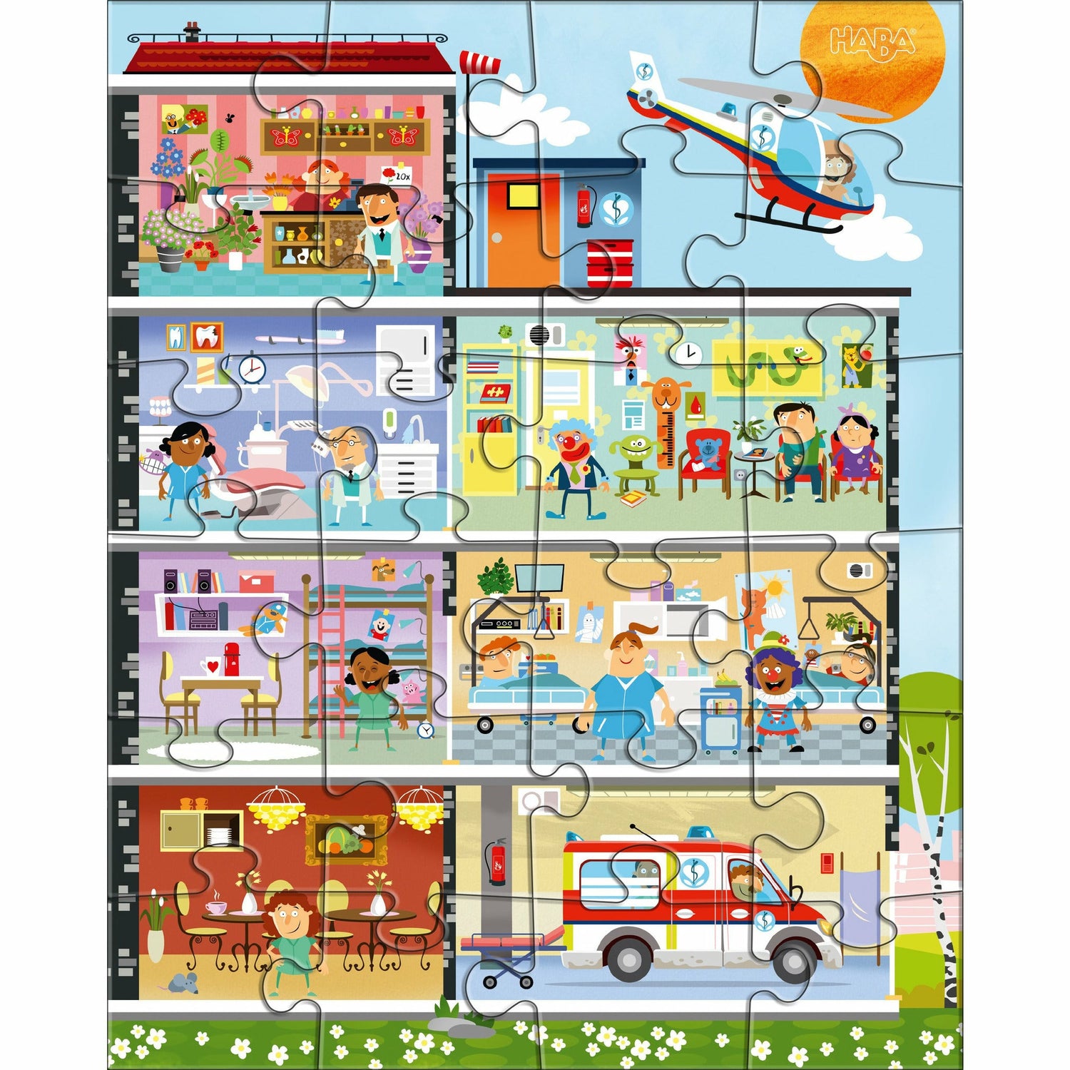 HABA | Puzzles Kleines Krankenhaus