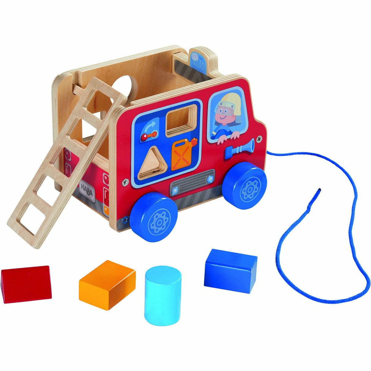 HABA | Ziehfigur Feuerwehrauto