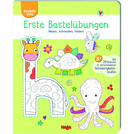 HABA | Kreativ Kids – Erste Bastelübungen Malen, schneiden, kleben
