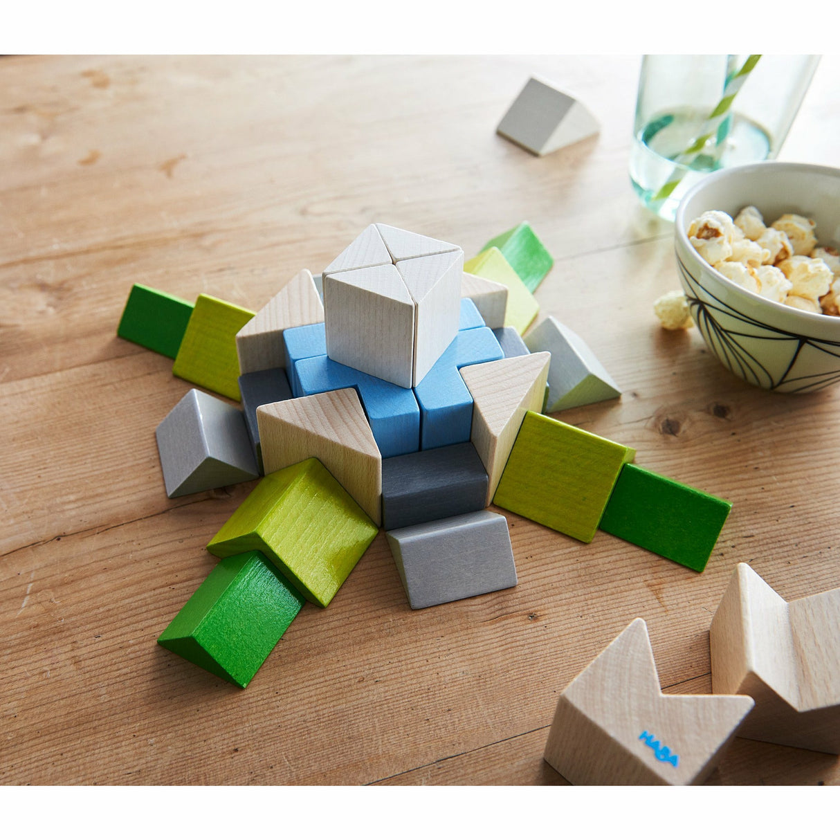 HABA | 3D-Legespiel Würfelmosaik Nordic
