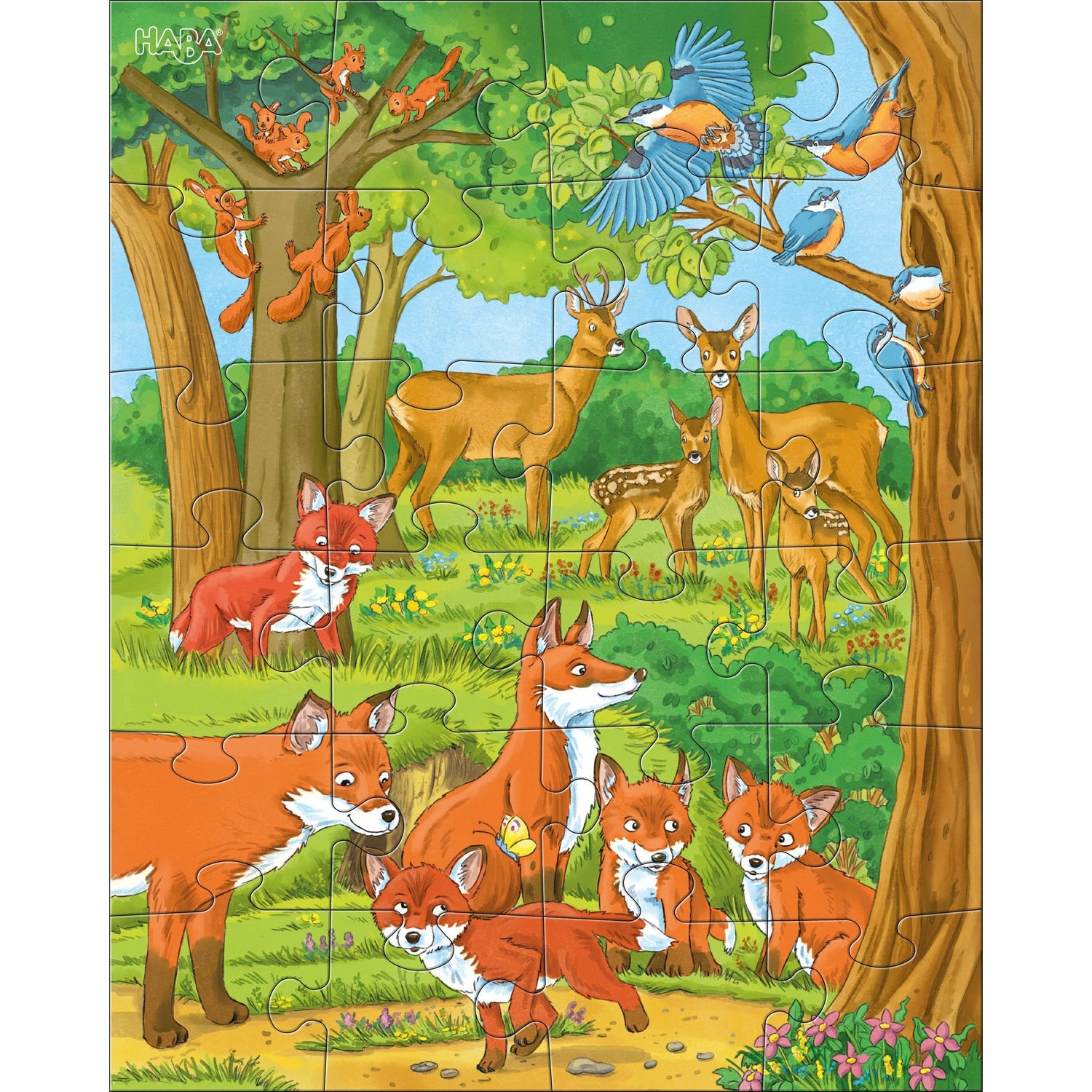 HABA | Puzzles Tierfamilien