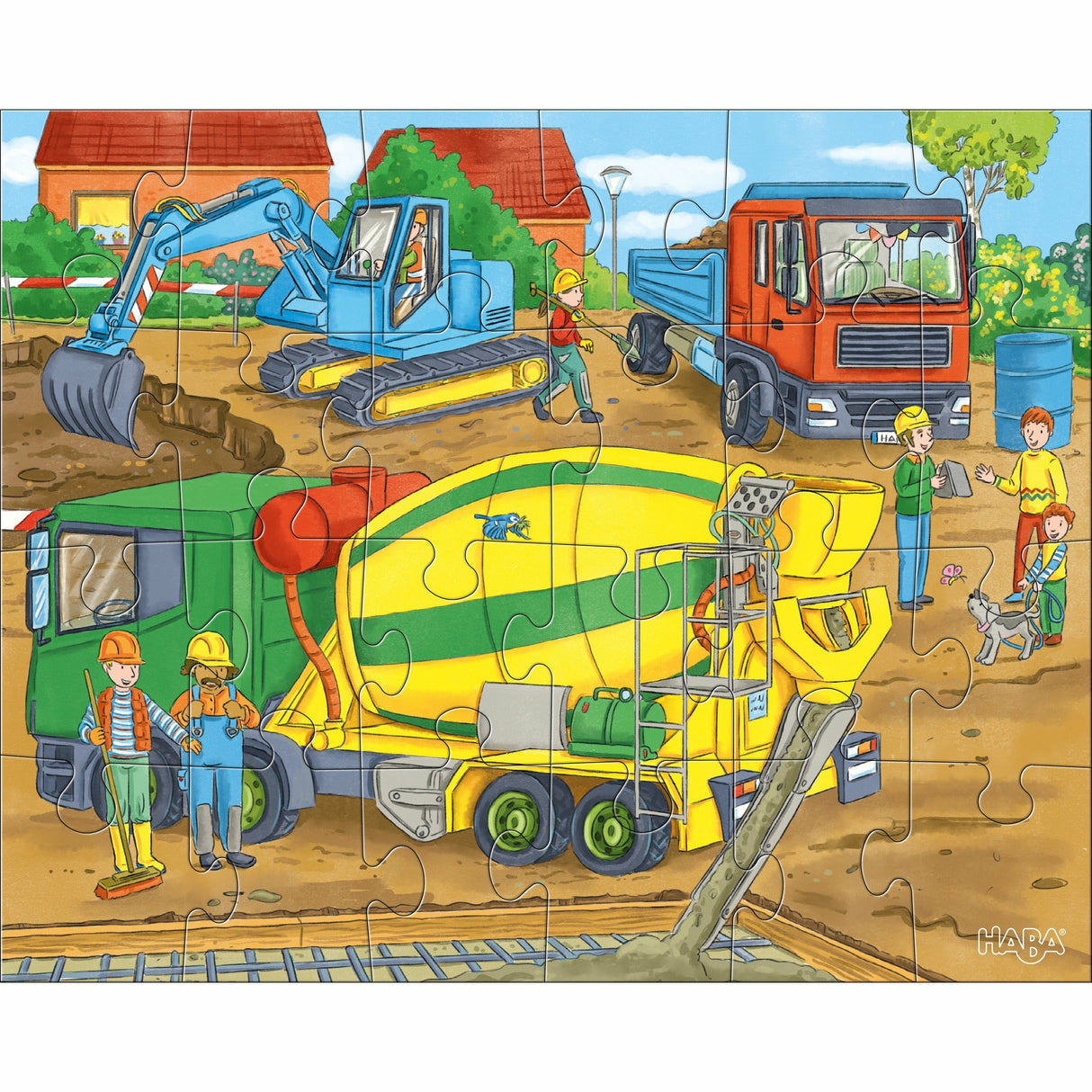 HABA | Puzzles Auf der Baustelle