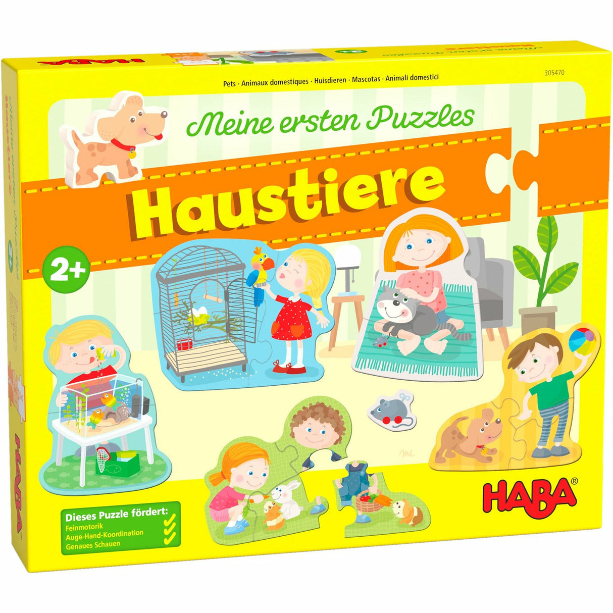 HABA | Meine ersten Puzzles - Haustiere